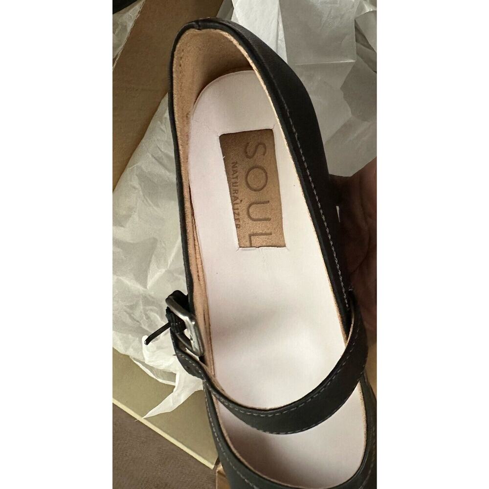 Soul Naturalizer Ramona Women's Black Mary Jane Flats US Size 7W - Picture 8 of 10